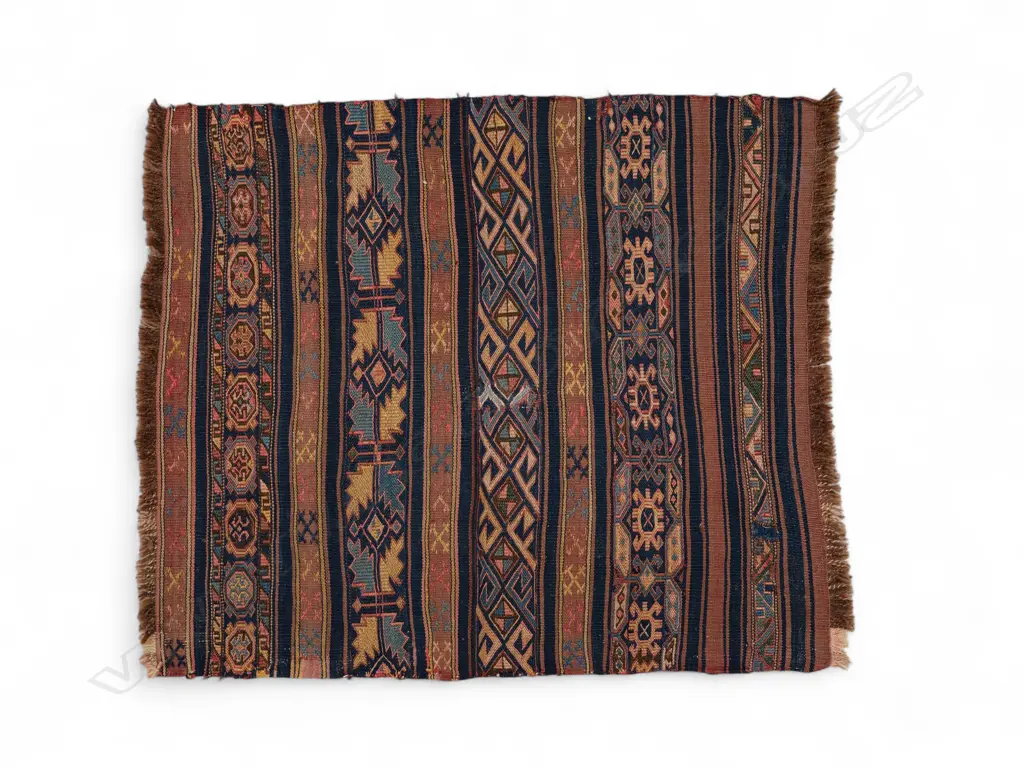 Caucasian wool flatweave/soumac rug, Image 1++